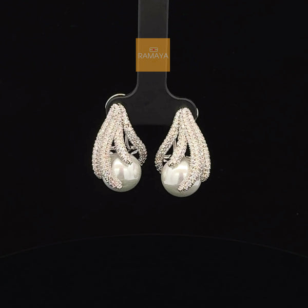 Elegant Pearl Drop Earrings