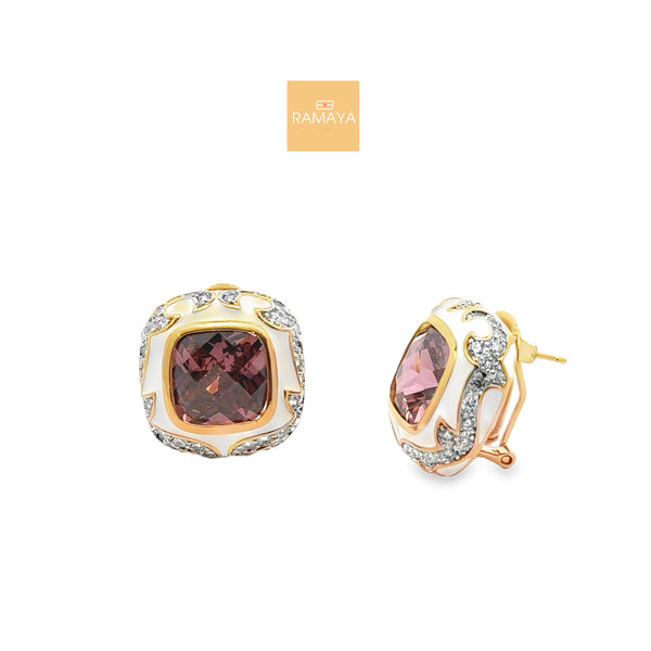 Elegant Gemstone Earrings