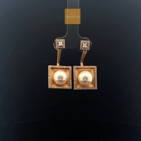Elegant Pearl Drop Earrings