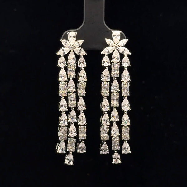 Elegant Crystal Drop Earrings
