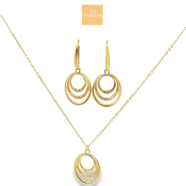Elegant Gold Jewelry Set