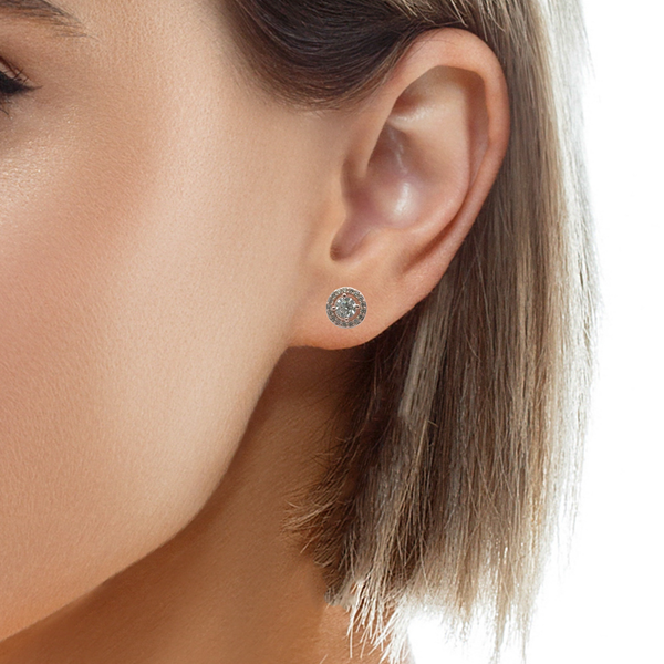 Elegant Rose Gold Stud Earrings