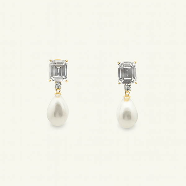 Elegant Pearl Drop Earrings 1