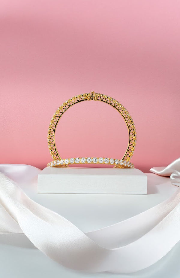 American Diamond Bangles