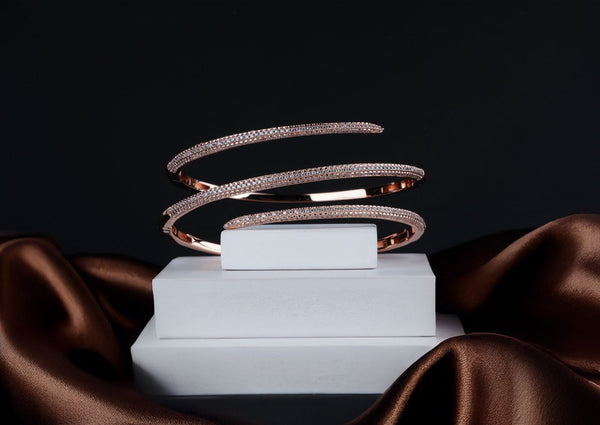 Spiral bracelet