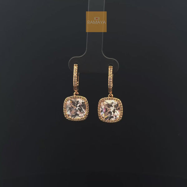 Elegant Gold Drop Earrings