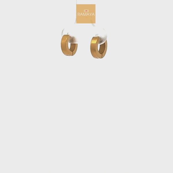 Elegant Gold Hoop Earrings