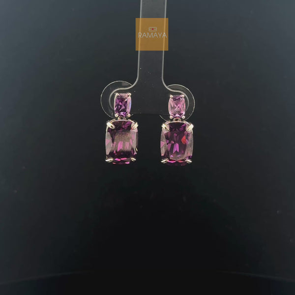 Elegant Gemstone Earrings