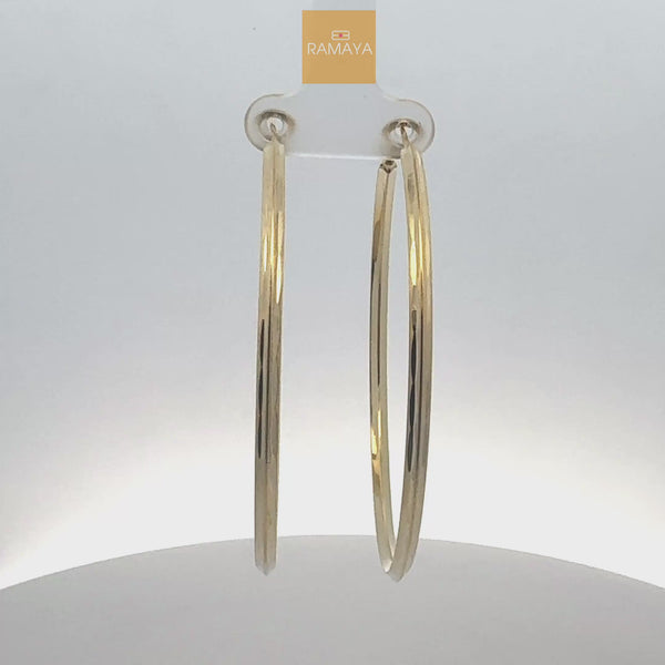 Elegant Gold Hoop Earrings