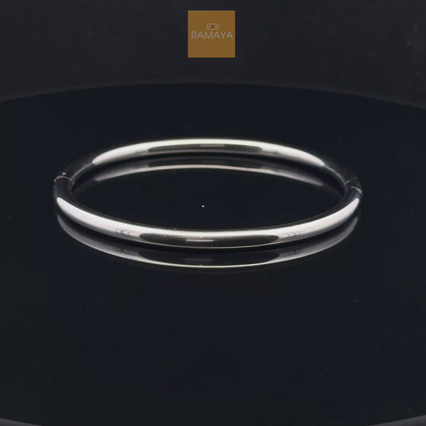 Elegant Silver Bangle Bracelet