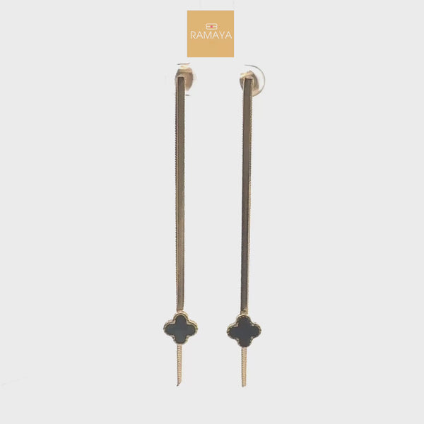 Elegant Long Drop Earrings
