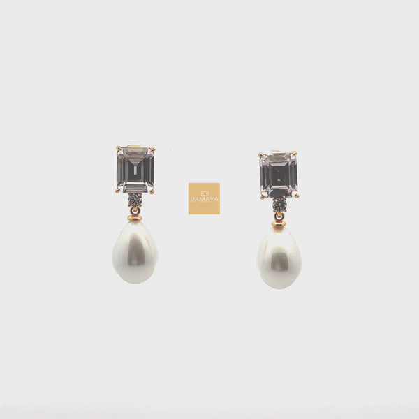 Elegant Pearl Drop Earrings 1
